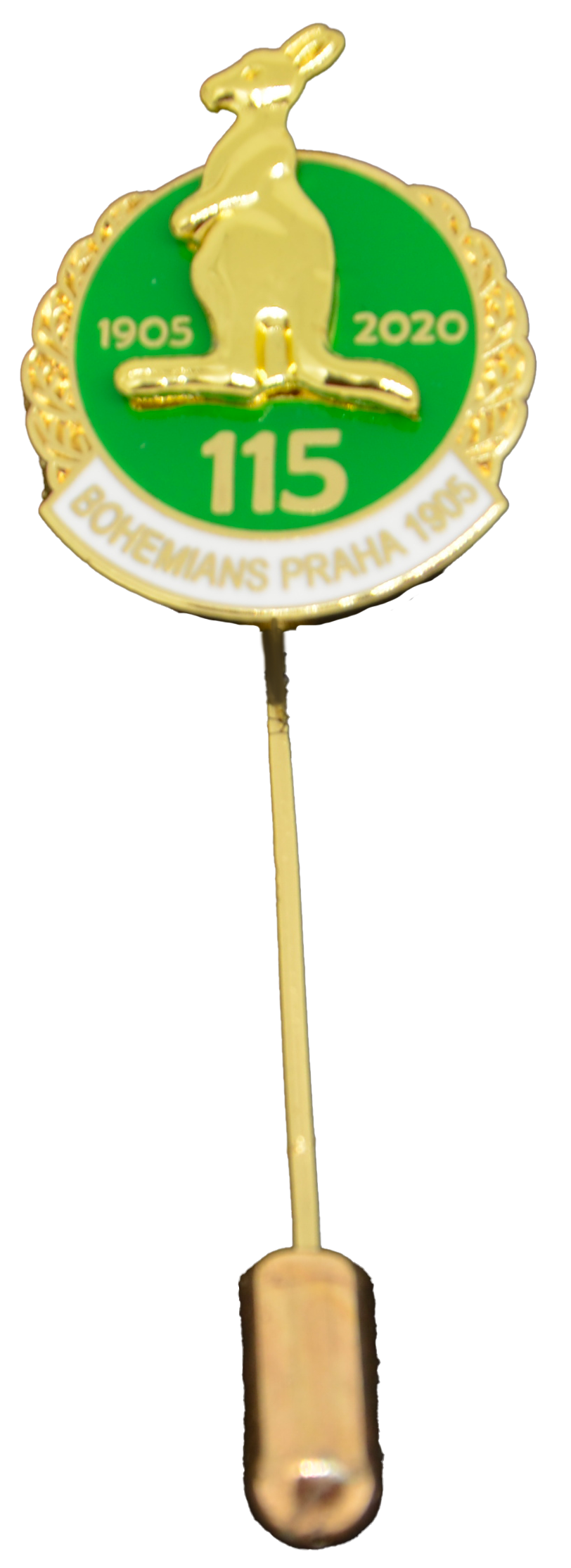 5124_ODZNAK JEHLA MALY 3D KLOKAN 115LET